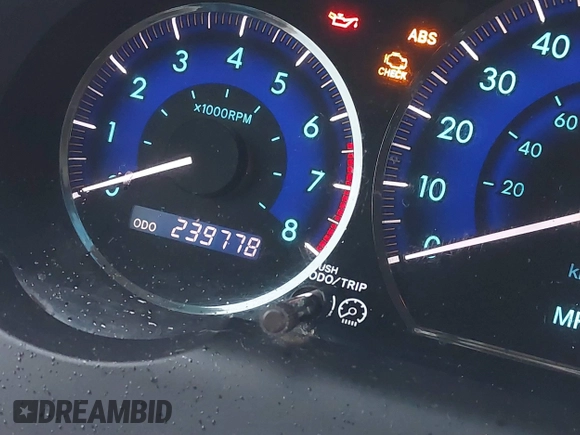 2009 Toyota Sienna CE with VIN 5TDZK23C99S253511, listed as a IAAI auction lot 41556433 with 239,778 mi miles and . Bid and sale history available at DreamBid. Image 15.