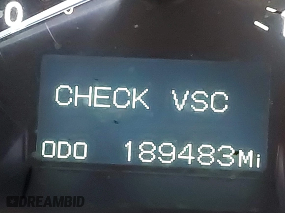 2007 Lexus GS with VIN JTHBE96S570025119, listed as a IAAI auction lot 41597178 with 189,483 mi miles. Bid and sale history available at carsss.com. Image 15.