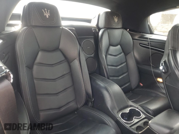 2015 Maserati GranTurismo Sport with VIN ZAM45VMA7F0129599, listed as a Copart auction lot 62089003 with 17,113 mi miles and . Bid and sale history available at DreamBid. Image 10.