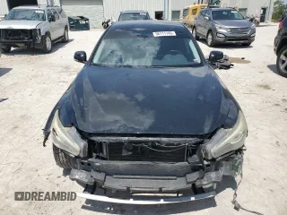 2014 Infiniti Q50 Premium with VIN JN1BV7AP6EM691276, listed as a Copart auction lot 56111145 with 209,033 mi miles and Salvage title. Bid and sale history available at DreamBid. Image 5.