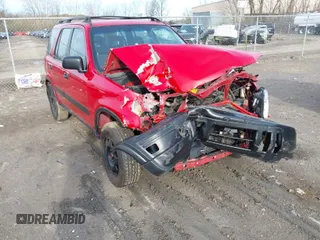 1999 Honda CR-V LX with VIN JHLRD1843XC022059, listed as a IAAI auction lot 41952836 with 199,589 mi miles. Bid and sale history available at carsss.com. Image 1.