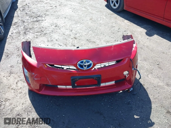 2011 Toyota Prius I with VIN JTDKN3DU8B5337594, listed as a IAAI auction lot 41976798 with 82,840 mi miles. Bid and sale history available at carsss.com. Image 12.