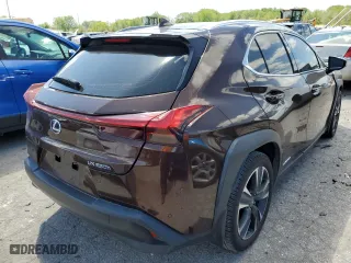 2019 Lexus UX with VIN JTHU9JBH7K2001412, listed as a Copart auction lot 50599173 with 36,574 mi miles. Bid and sale history available at carsss.com. Image 3.