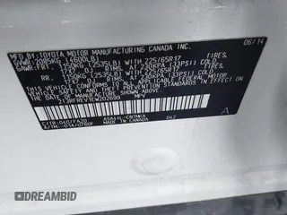 2014 Toyota RAV4 XLE with VIN 2T3RFREV1EW202699, listed as a IAAI auction lot 41117670 with 141,560 mi miles and . Bid and sale history available at DreamBid. Image 9.