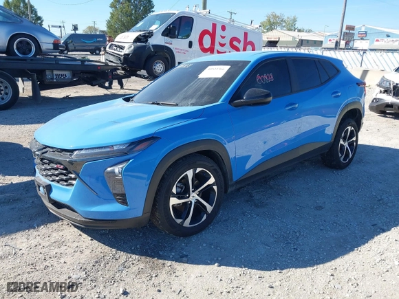 2024 Chevrolet Trax 1RS with VIN KL77LGE27RC070791, listed as a IAAI auction lot 40522366 with 26,823 mi miles. Bid and sale history available at carsss.com. Image 18.