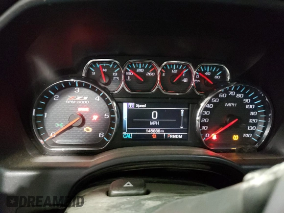 2016 Chevrolet Silverado 1500 LTZ with VIN 1GCVKSEC2GZ163530, listed as a Copart auction lot 73483774 with 145,888 mi miles and Salvage Title. Bid and sale history available at carsss.com. Image 9.