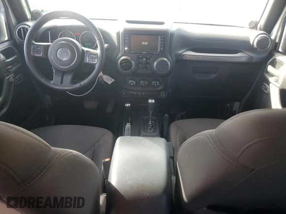 2014 Jeep Wrangler Unlimited Sport with VIN 1C4HJWDG6EL318799, listed as a Copart auction lot 46329325 with 90,111 mi miles and Salvage Title. Bid and sale history available at carsss.com. Image 8.