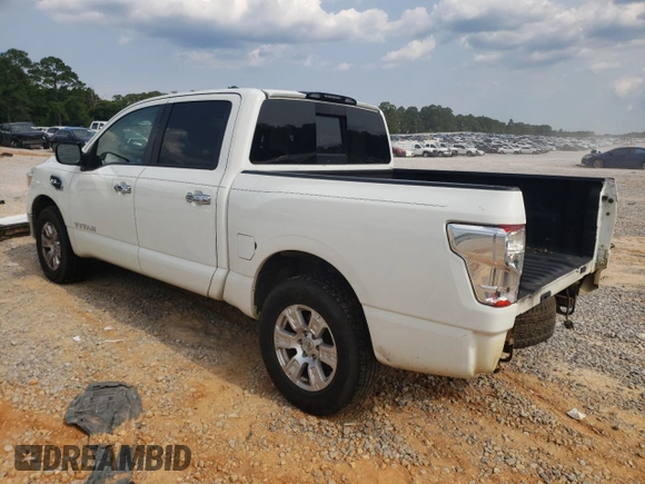 2017 Nissan Titan SV with VIN 1N6AA1EK6HN528431, listed as a Copart auction lot 59237645 with 105,940 mi miles and Salvage title. Bid and sale history available at DreamBid. Image 2.