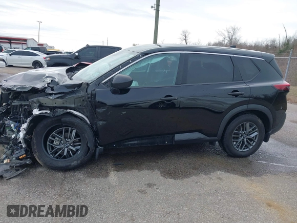 2023 Nissan Rogue S with VIN 5N1BT3AA7PC765364, listed as a IAAI auction lot 41552282 with 27,637 mi miles. Bid and sale history available at carsss.com. Image 14.
