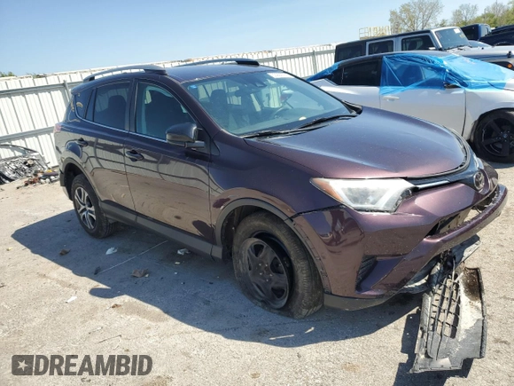 2017 Toyota RAV4 LE z VIN 2T3ZFREV4HW362063, wystawiony jako Copart lot #53992765 z przebiegiem Nie podano mil oraz Szkoda całkowita • Salvage title. Historia ofert i sprzedaży dostępna na DreamBid. Obrazek 4.