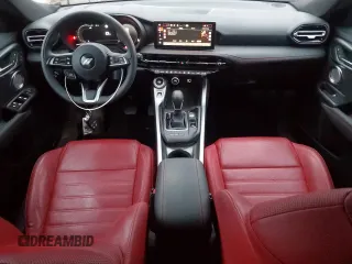 2023 Dodge Hornet GT Plus with VIN ZACNDFBN3P3A05713, listed as a Copart auction lot 81337164 with 46,173 mi miles and Salvage Title. Bid and sale history available at DreamBid. Image 8.