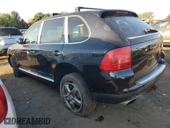 2005 Porsche Cayenne S with VIN WP1AB29P65LA63165, listed as a Copart auction lot 70038744 with 192,060 mi miles and Salvage Title. Bid and sale history available at carsss.com. Image 2.