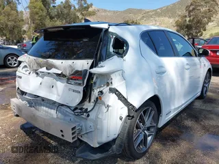 2015 Lexus CT 200h Hybrid with VIN JTHKD5BH1F2223320, listed as a IAAI auction lot 42087493 with 132,577 mi miles. Bid and sale history available at carsss.com. Image 18.