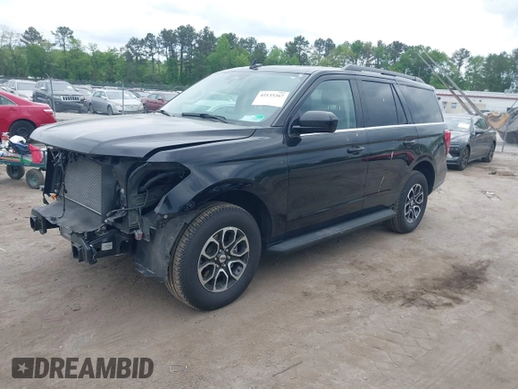 2024 Ford Expedition XLT с VIN 1FMJU1J86REA25838, выставлен на аукционе IAAI как лот 42135267 с пробегом 45 145 миль миль и . История ставок и продаж доступна на DreamBid. Изображение 2.