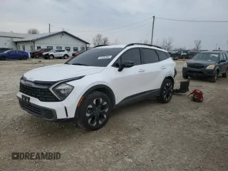 2023 Kia Sportage X-Line with VIN 5XYK6CAF6PG087449, listed as a Copart auction lot 47296365 with 86,165 mi miles and Salvage Title. Bid and sale history available at carsss.com. Image 1.