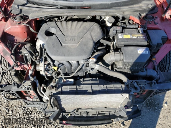 2017 Hyundai Veloster Value Edition with VIN KMHTC6AD8HU318473, listed as a Copart auction lot 83094994 with 126,017 mi miles and Salvage Title. Bid and sale history available at carsss.com. Image 11.