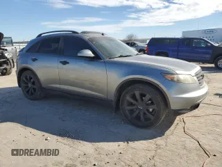 2007 Infiniti FX35 with VIN JNRAS08W47X208391, listed as a Copart auction lot 46931085 with 187,128 mi miles and Clean Title. Bid and sale history available at carsss.com. Image 4.