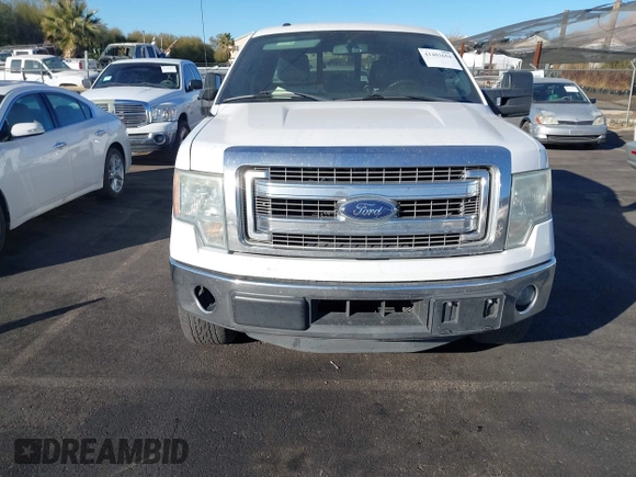 2014 Ford F-150 XL with VIN 1FTFW1CT8EKF75494, listed as a IAAI auction lot 41403654 with 144,432 mi miles. Bid and sale history available at carsss.com. Image 6.