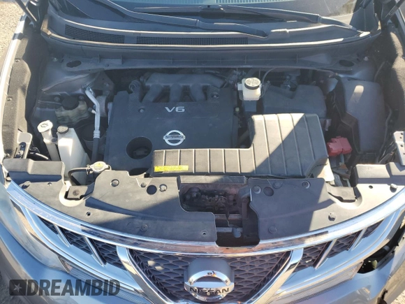 2013 Nissan Murano SV with VIN JN8AZ1MW3DW317793, listed as a Copart auction lot 51010655 with 81,295 mi miles and Clean Title. Bid and sale history available at carsss.com. Image 12.