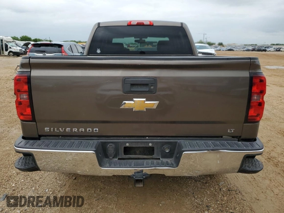 2014 Chevrolet Silverado 1500 LT with VIN 3GCPCREC3EG182065, listed as a Copart auction lot 54537345 with 165,709 mi miles and Salvage Title. Bid and sale history available at DreamBid. Image 6.