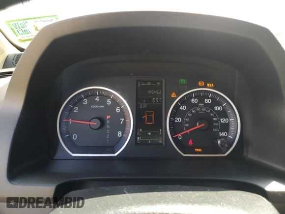 2009 Honda CR-V EX with VIN 3CZRE48519G703447, listed as a Copart auction lot 54176725 with 145,462 mi miles and Salvage Title. Bid and sale history available at DreamBid. Image 9.
