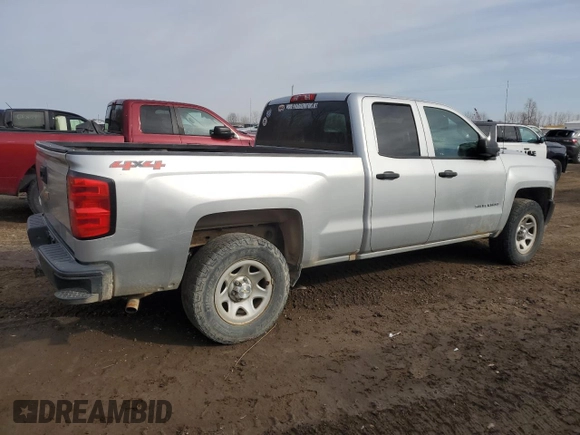 2017 Chevrolet Silverado 1500 Work Truck with VIN 1GCVKNEC2HZ405171, listed as a Copart auction lot 48628195 with 198,318 mi miles and Clean Title. Bid and sale history available at carsss.com. Image 3.