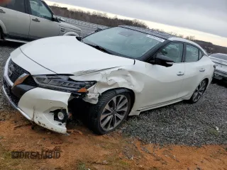 2023 Nissan Maxima Platinum z VIN 1N4AA6FV3PC501759, wystawiony jako Copart lot #48383135 z przebiegiem 22 823 mil mil oraz Szkoda całkowita • Salvage title. Historia ofert i sprzedaży dostępna na DreamBid. Obrazek 1.