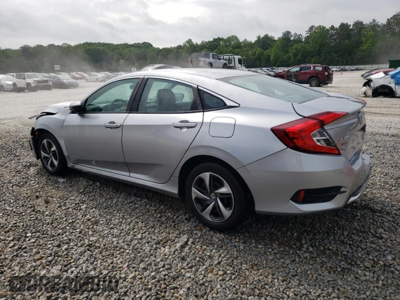 2021 Honda Civic LX z VIN 2HGFC2F6XMH503160, wystawiony jako Copart lot #56726425 z przebiegiem 67 134 mil mil oraz Szkoda całkowita • Salvage title. Historia ofert i sprzedaży dostępna na DreamBid. Obrazek 2.