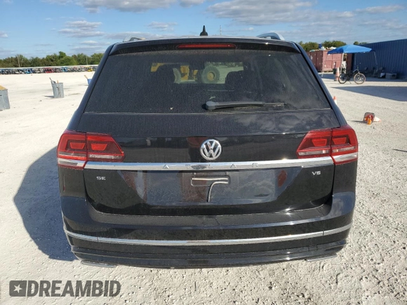 2018 Volkswagen Atlas SE z VIN 1V2FR2CA9JC574806, wystawiony jako Copart lot #80307314 z przebiegiem 65 282 mil mil oraz Szkoda całkowita • Salvage title. Historia ofert i sprzedaży dostępna na DreamBid. Obrazek 6.