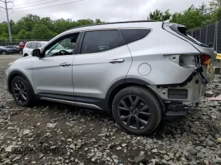 2017 Hyundai Santa Fe Ultimate with VIN 5XYZWDLAXHG435759, listed as a Copart auction lot 55336535 with 82,452 mi miles and Salvage title. Bid and sale history available at DreamBid. Image 2.