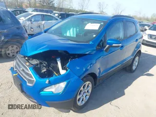 2019 Ford EcoSport SE with VIN MAJ3S2GE9KC280576, listed as a IAAI auction lot 42103070 with 50,018 mi miles and . Bid and sale history available at DreamBid. Image 2.