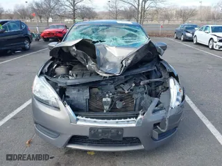2015 Nissan Sentra S with VIN 3N1AB7AP5FY333346, listed as a IAAI auction lot 41741463 with 130,150 mi miles. Bid and sale history available at carsss.com. Image 12.