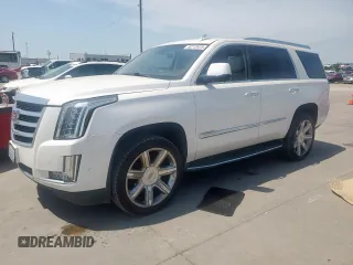 2017 Cadillac Escalade Luxury z VIN 1GYS3BKJ1HR312895, wystawiony jako Copart lot #52712415 z przebiegiem 107 135 mil mil oraz Szkoda całkowita • Salvage title. Historia ofert i sprzedaży dostępna na DreamBid. Obrazek 1.