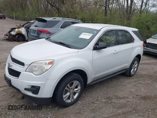2013 Chevrolet Equinox LS with VIN 1GNALBEK4DZ114352, listed as a IAAI auction lot 42001451 with 144,537 mi miles. Bid and sale history available at carsss.com. Image 2.