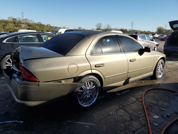 2001 Lincoln LS Sport with VIN 1LNHM87A91Y623524, listed as a Copart auction lot 76304904 with 0 mi miles and Salvage Title. Bid and sale history available at carsss.com. Image 3.