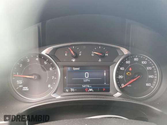 2024 GMC Terrain SLE with VIN 3GKALTEG8RL333103, listed as a Copart auction lot 53244425 with 14,174 mi miles and Clean Title. Bid and sale history available at DreamBid. Image 9.
