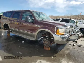 2000 Ford Excursion Limited с VIN 1FMNU43S7YEB85589, выставлен на аукционе Copart как лот 43738255 с пробегом 233 688 миль миль и Списание • Salvage title. История ставок и продаж доступна на DreamBid. Изображение 4.