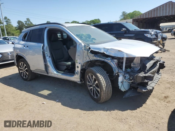 2022 Toyota Corolla Cross XLE с VIN 7MUDAABGXNV006090, выставлен на аукционе Copart как лот 52609245 с пробегом 84 505 миль миль и Списание • Salvage title. История ставок и продаж доступна на DreamBid. Изображение 4.