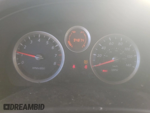 2010 Nissan Sentra SR with VIN 3N1AB6AP3AL620460, listed as a Copart auction lot 86457304 with 94,874 mi miles and Non Repairable. Bid and sale history available at DreamBid. Image 9.