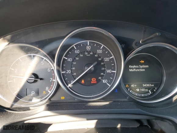 2017 Mazda Mazda6 Grand Touring with VIN JM1GL1W52H1105370, listed as a Copart auction lot 46355725 with 94,363 mi miles and Salvage Title. Bid and sale history available at carsss.com. Image 9.