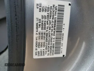 2006 Honda Odyssey EX-L with VIN 5FNRL38786B098075, listed as a Copart auction lot 51526235 with 164,192 mi miles and Salvage Title. Bid and sale history available at carsss.com. Image 13.