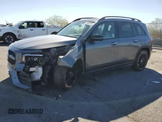 2020 Mercedes-Benz GLB 250 z VIN W1N4M4HB8LW040081, wystawiony jako Copart lot #54938735 z przebiegiem 21 634 mil mil oraz Szkoda całkowita • Salvage title. Historia ofert i sprzedaży dostępna na DreamBid. Obrazek 1.