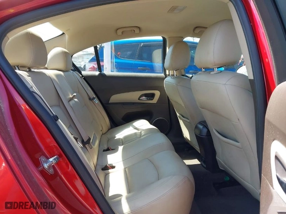 2012 Chevrolet Cruze LT w/2LT with VIN 1G1PG5SC9C7180856, listed as a IAAI auction lot 41987846 with 194,081 mi miles. Bid and sale history available at carsss.com. Image 8.