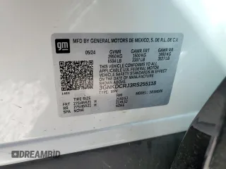 2024 Chevrolet Blazer EV eAWD RS z VIN 3GNKDCRJ3RS255118, wystawiony jako Copart lot #49162575 z przebiegiem 3132 mil mil oraz Szkody całkowita. Historia ofert i sprzedaży dostępna na DreamBid. Obrazek 14.