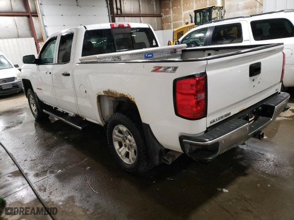 2014 Chevrolet Silverado 1500 LT with VIN 1GCVKREC5EZ103182, listed as a Copart auction lot 50027025 with 128,079 mi miles and Salvage Title. Bid and sale history available at carsss.com. Image 2.