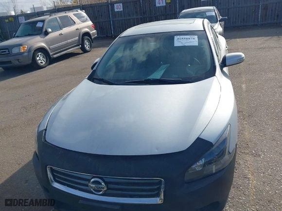 2014 Nissan Maxima 3.5 SV with VIN 1N4AA5APXEC485463, listed as a IAAI auction lot 41558878 with 1 miles. Bid and sale history available at carsss.com. Image 6.