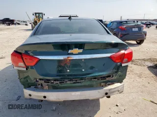 2015 Chevrolet Impala LT with VIN 2G1115SL7F9288421, listed as a Copart auction lot 53839655 with 107,492 mi miles and Salvage Title. Bid and sale history available at DreamBid. Image 6.