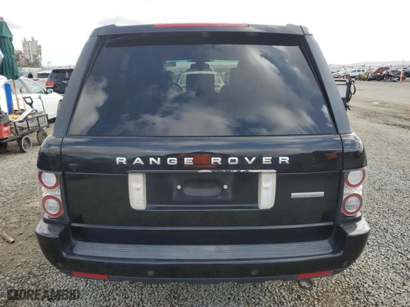 2012 Land Rover Range Rover SC with VIN SALMF1E43CA387569, listed as a Copart auction lot 51148415 with 127,914 mi miles and Clean Title. Bid and sale history available at carsss.com. Image 6.