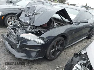 2021 Ford Mustang GT with VIN 1FA6P8CF4M5128552, listed as a IAAI auction lot 41455396 with 41,715 mi miles. Bid and sale history available at carsss.com. Image 2.