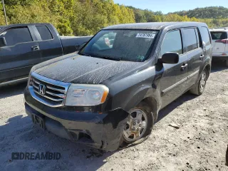 2015 Honda Pilot LX with VIN 5FNYF4H22FB019724, listed as a Copart auction lot 74787984 with 169,731 mi miles and Salvage Title. Bid and sale history available at carsss.com. Image 1.